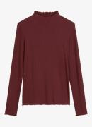 Marc O'Polo Denim Longsleeve met opstaande kraag