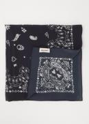 Zadig&Voltaire Blondie bandana van zijde 130 x 130 cm