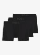 BOSS Boxershorts met logoband in 3-pack