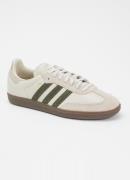 Adidas Samba sneaker met suède details