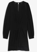 BOSS Semi-transparante mini jurk met gedrapeerd detail