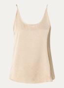 ba&sh Digue spaghettitop met strass