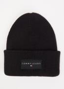 Tommy Hilfiger Fijngebreide muts met logo