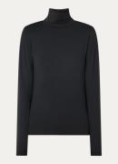 Ninepine Top van jersey met col