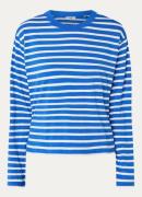 Marc O'Polo Denim Longsleeve met streepprint