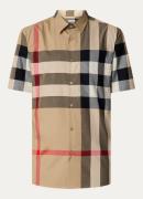 Burberry Regular fit overhemd met ruitdessin en borstzak