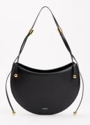 FURLA Moonstone M schoudertas van kalfsleer met verstelbare schouderri...