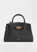 DeMellier The Hudson Small handtas van leer met afneembare schouderrie...