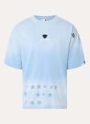 Aape T-shirt met logo- en backprint