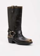 Coach Harness laars van leer