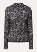 Dante 6 Dunja top van kant met strass