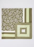 Benetton Sjaal met paisley dessin 90 x 90 cm