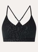 Nike Indy sport bh met light support en panterprint