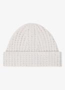 Maje Fijngebreide muts van wol met studs