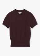 Reiss Anita fijngebreid T-shirt in wolblend