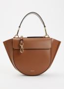 Wandler Hortensia Medium schoudertas van kalfsleer