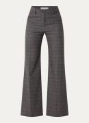 Gerard Darel Capucine high waist loose fit pantalon van scheerwol met ...