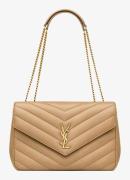 Saint Laurent Loulou Large schoudertas van lamsleer