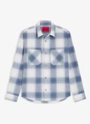 HUGO Regular fit overhemd met ruitdessin