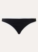 Seafolly Bikinislip met ribstructuur
