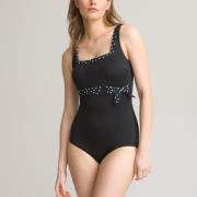 Maillot de bain 1 pièce, détails pois