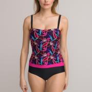 Maillot de bain 1 pièce, bustier, imprimé floral