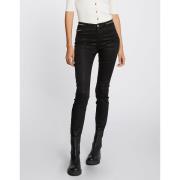 Pantalon slim enduit