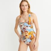 Maillot de bain 1 pièce, imprimé floral