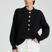 Pull col montant, manches longues