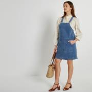 Robe salopette de grossesse, en denim