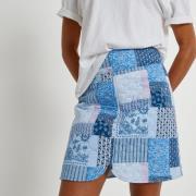 Mini-jupe, imprimé patchwork