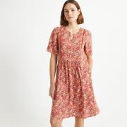 Robe évasée, imprimé floral