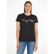 Tee shirt en coton col rond manches courtes