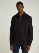 Sweat demi-zip fleece