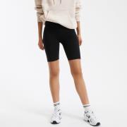 Short cycliste en jersey, taille haute