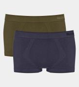 Lot de 2 boxers unis