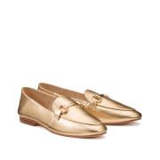 Mocassins loafers en cuir avec morsetti