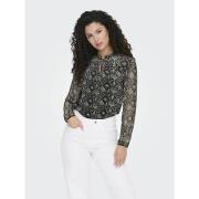 Blouse fluide, col montant