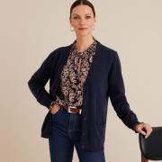 Gilet boutonné, en pure laine d'agneau