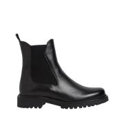 Boots chelsea en cuir