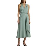 Robe cocktail midi sans manches VARSHA