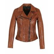 Blouson motard en cuir CLIPS