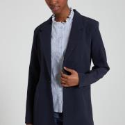 Blazer droit boutonné