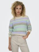 Pull en maille mousseuse, col rond