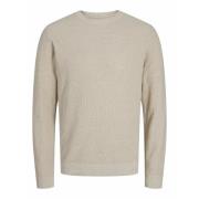 Pull col rond en coton