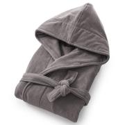 Peignoir capuche éponge velours 450 g/m2, Trizie