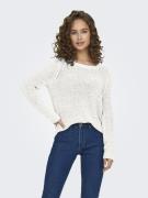 Pull fine maille col bateau