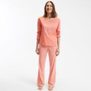 Pyjama manches longues en jersey de coton