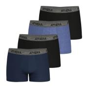 Lot de 4 boxers Basic Coton