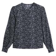 Blouse col rond, manches longues